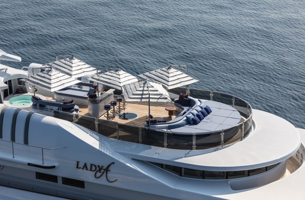 super yacht lady a