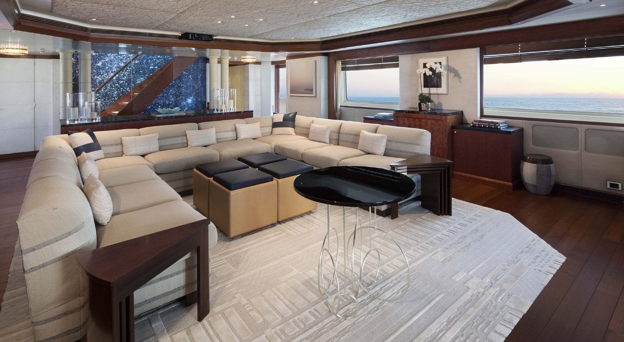 interno pigro Z dell'yacht