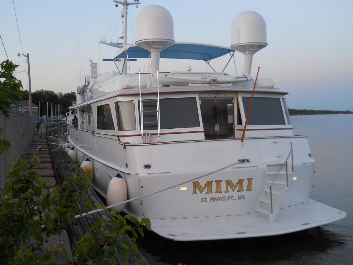 Yacht MIMI – Burger Boat – Stanley Hubbard 