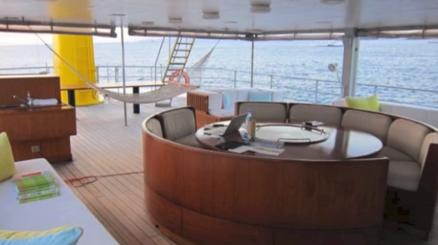 yacht My Brother Brancusi interior 