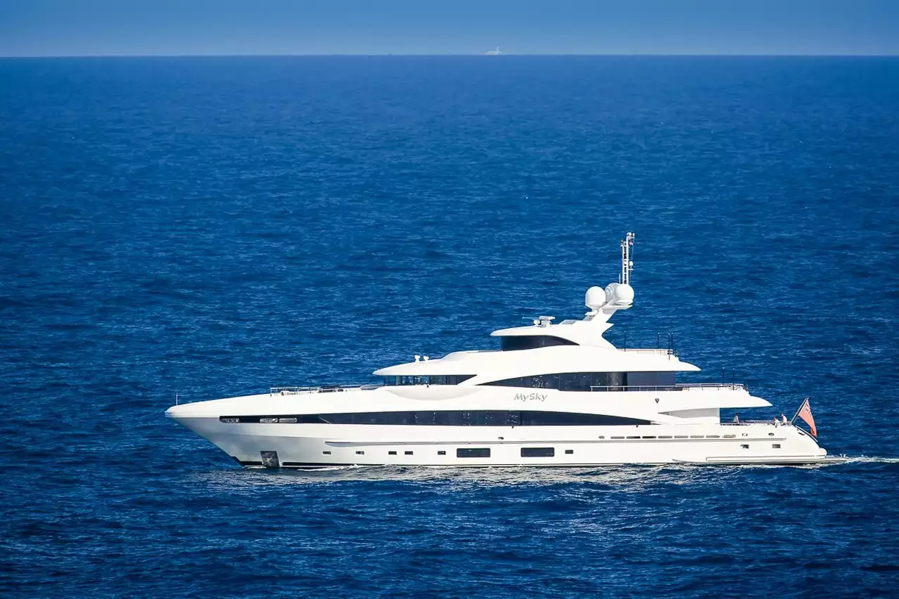 jacht My Sky – 51m – Heesen - eigenaar Igor Kesaev