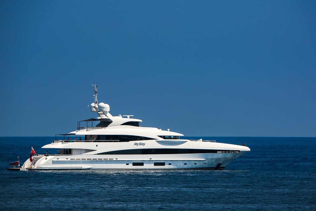 jacht My Sky – 51m – Heesen - eigenaar Igor Kesaev