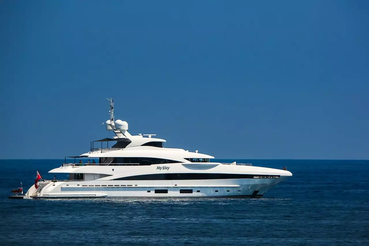 yacht My Sky – 51m – Heesen - proprietario Igor Kesaev