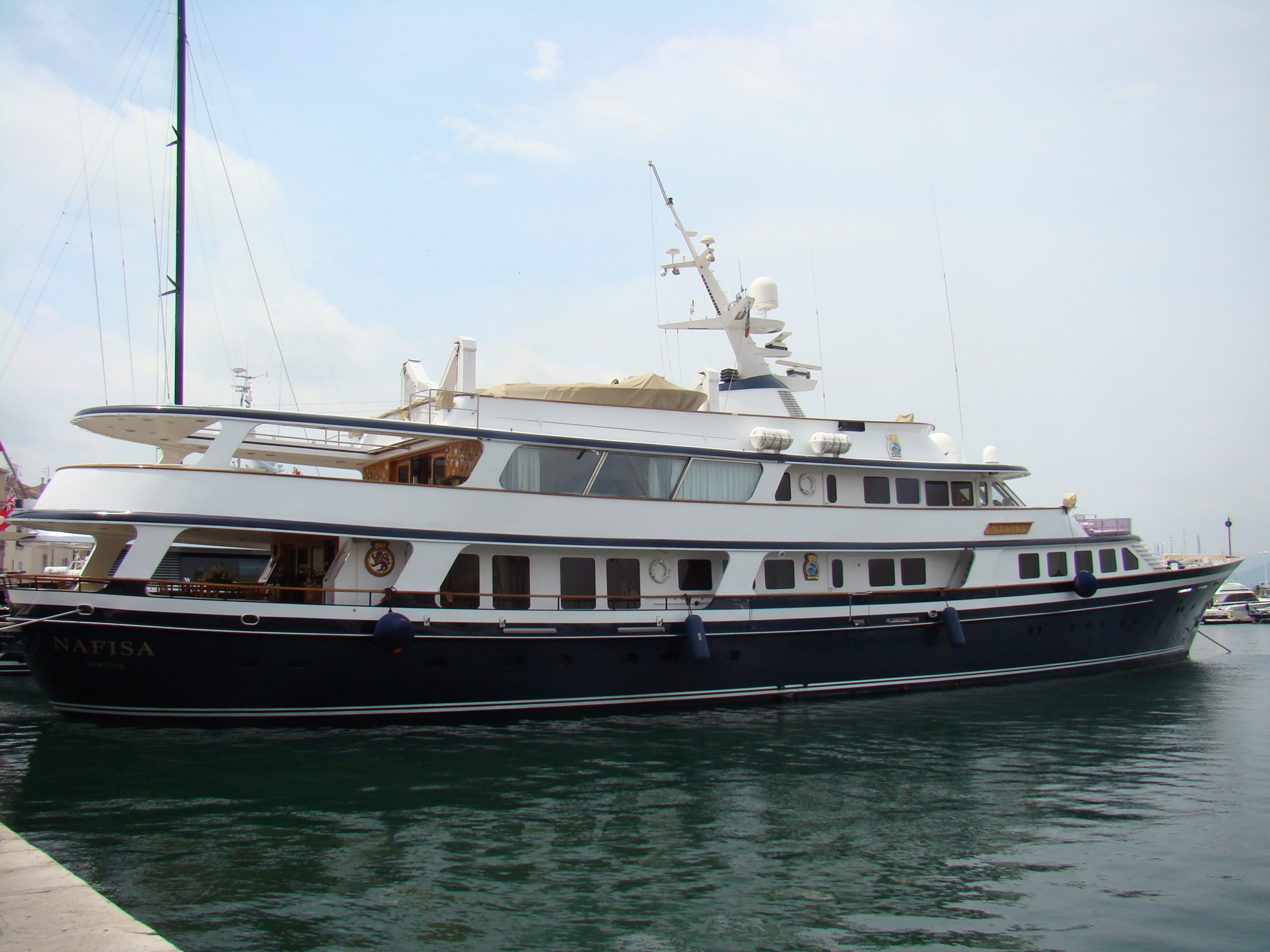 NAFISA YAcht • Schweers • 1986 • Owner Mohammed Abdul Latif Jameel