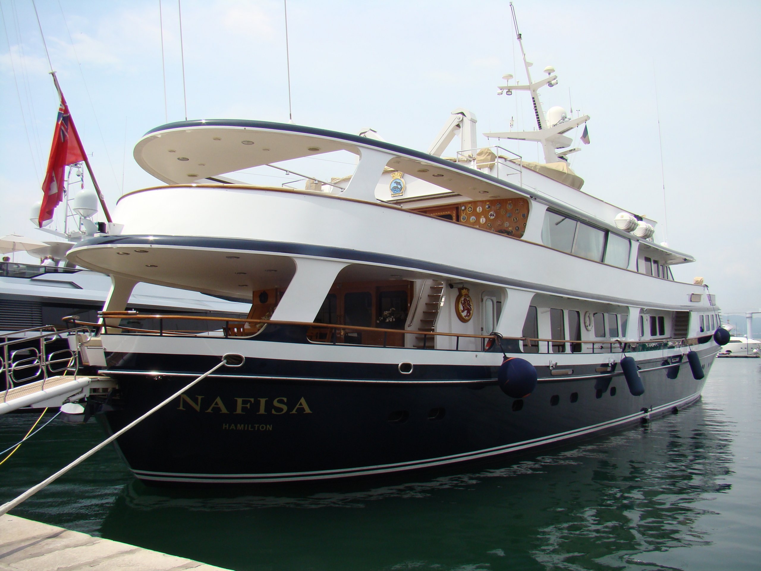 NAFISA YAcht • Schweers • 1986 • Owner Mohammed Abdul Latif Jameel