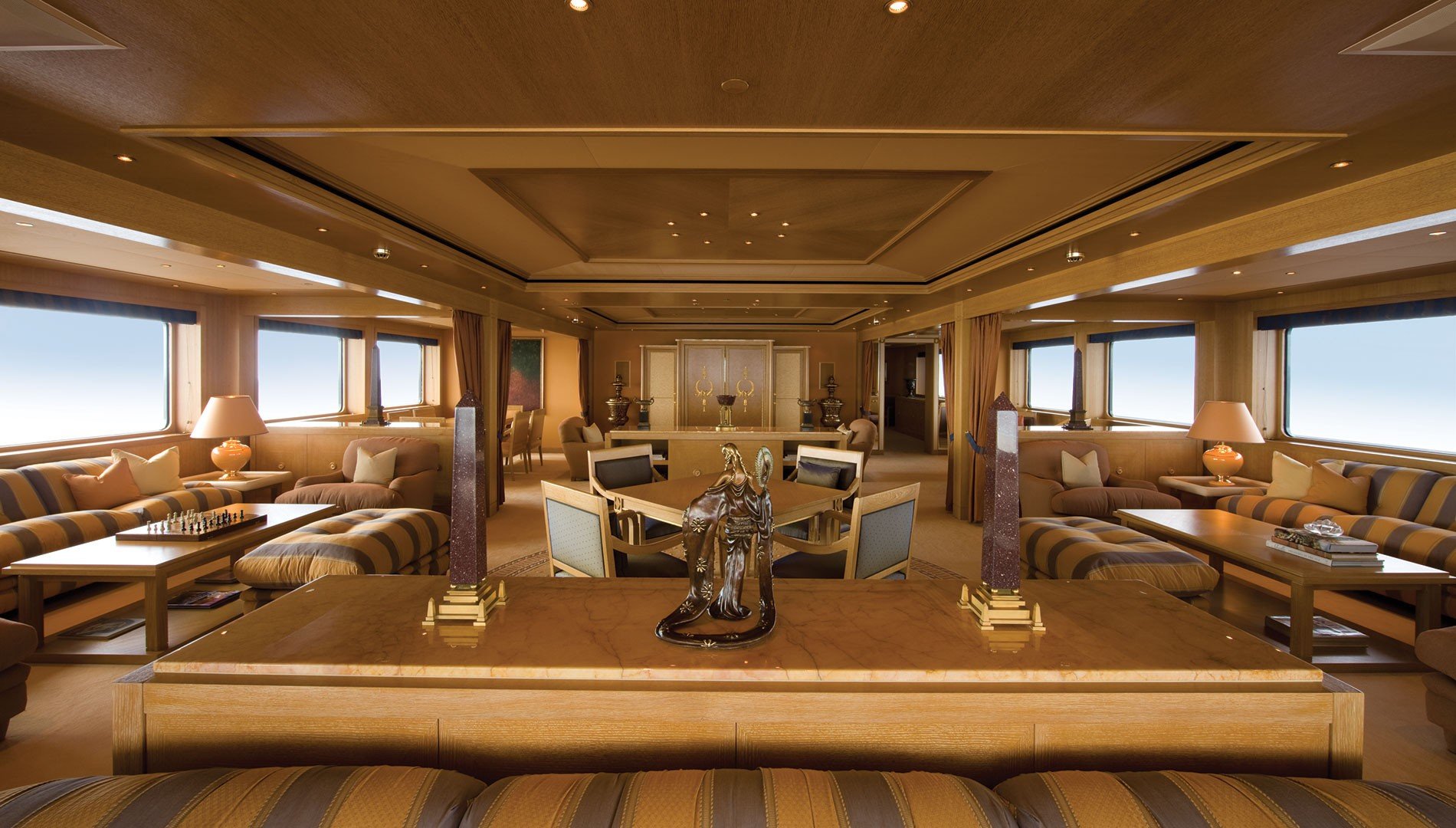 yacht H interior