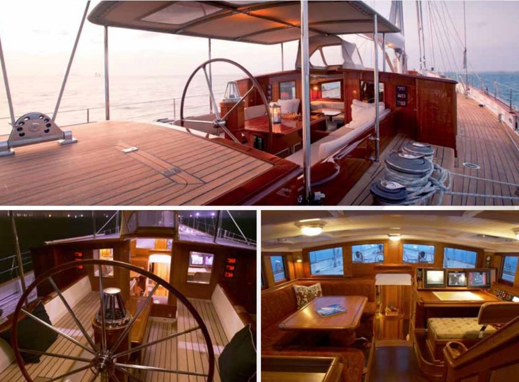 yacht Nyima intérieur