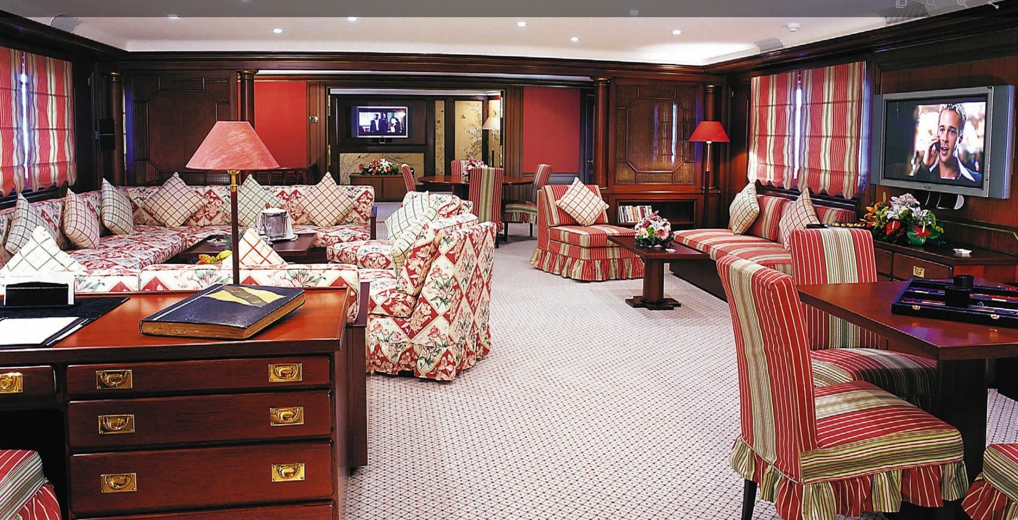 yacht Paloma intérieur