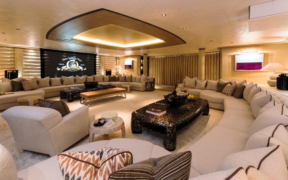 Abeking and Rasmussen yacht ROMEA interior