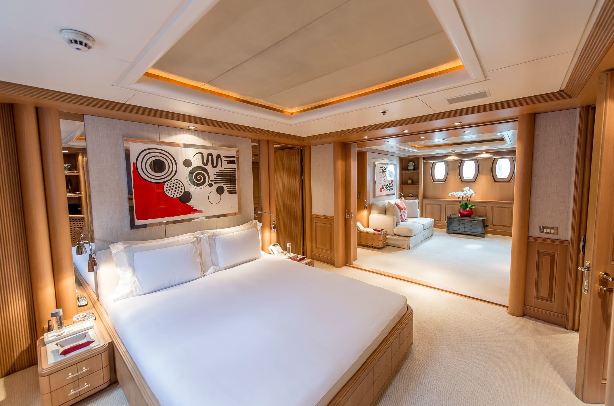 Amels yacht Seahorse intérieur