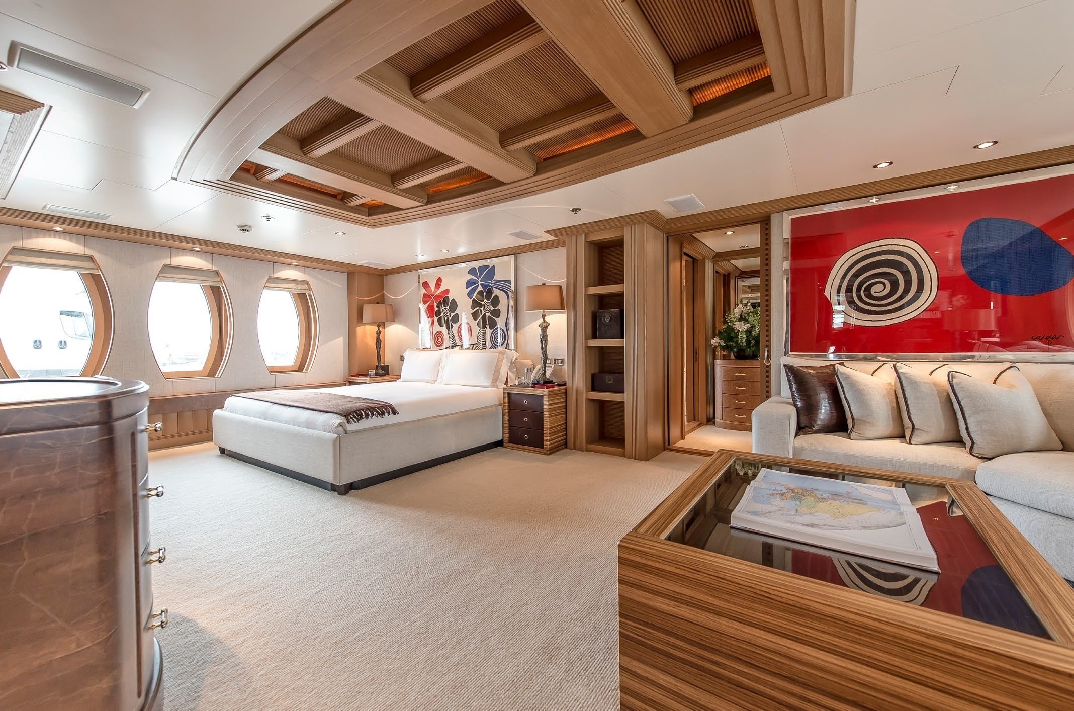 Amels yacht Seahorse interior