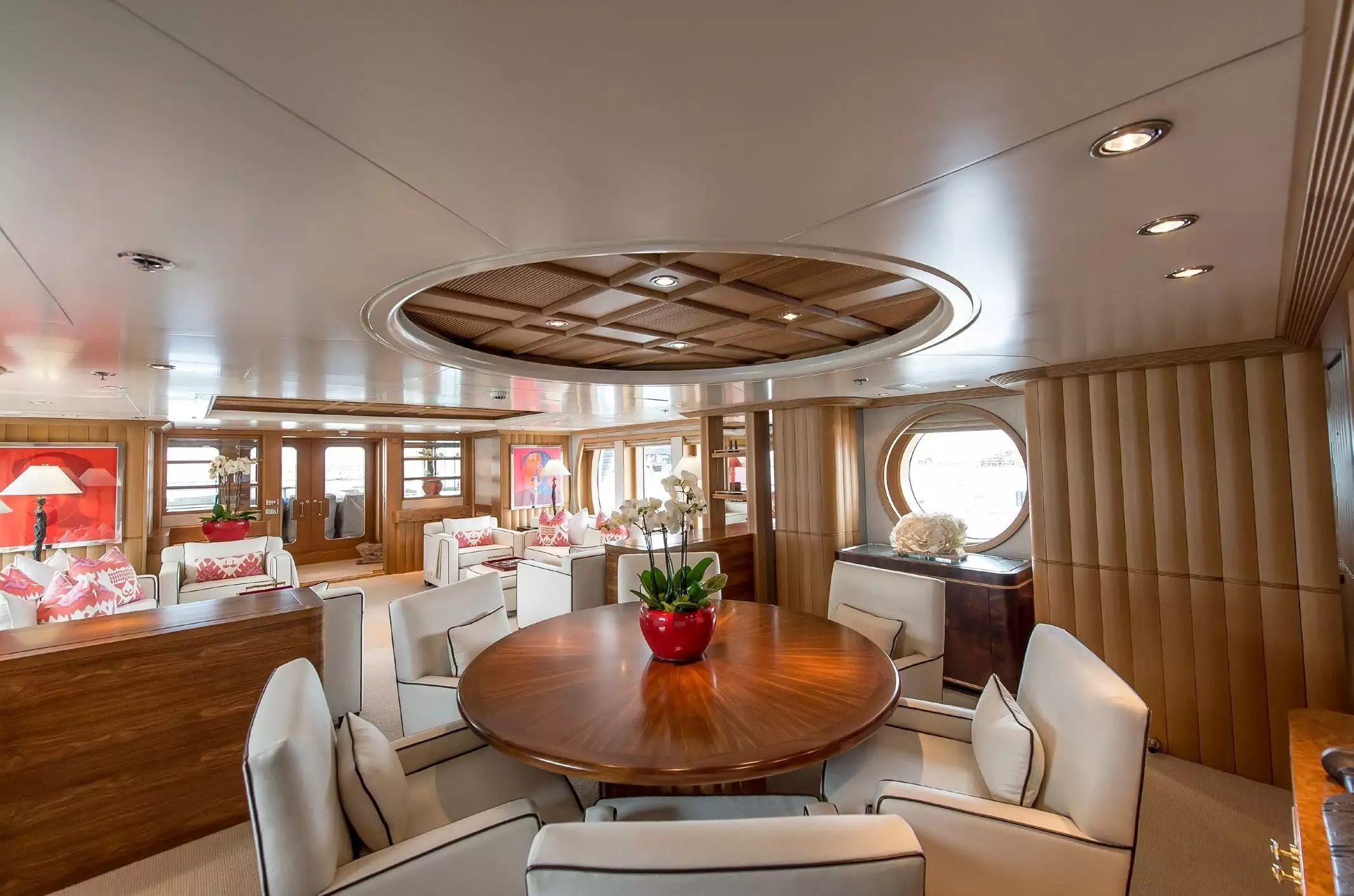 Amels yacht Seahorse intérieur