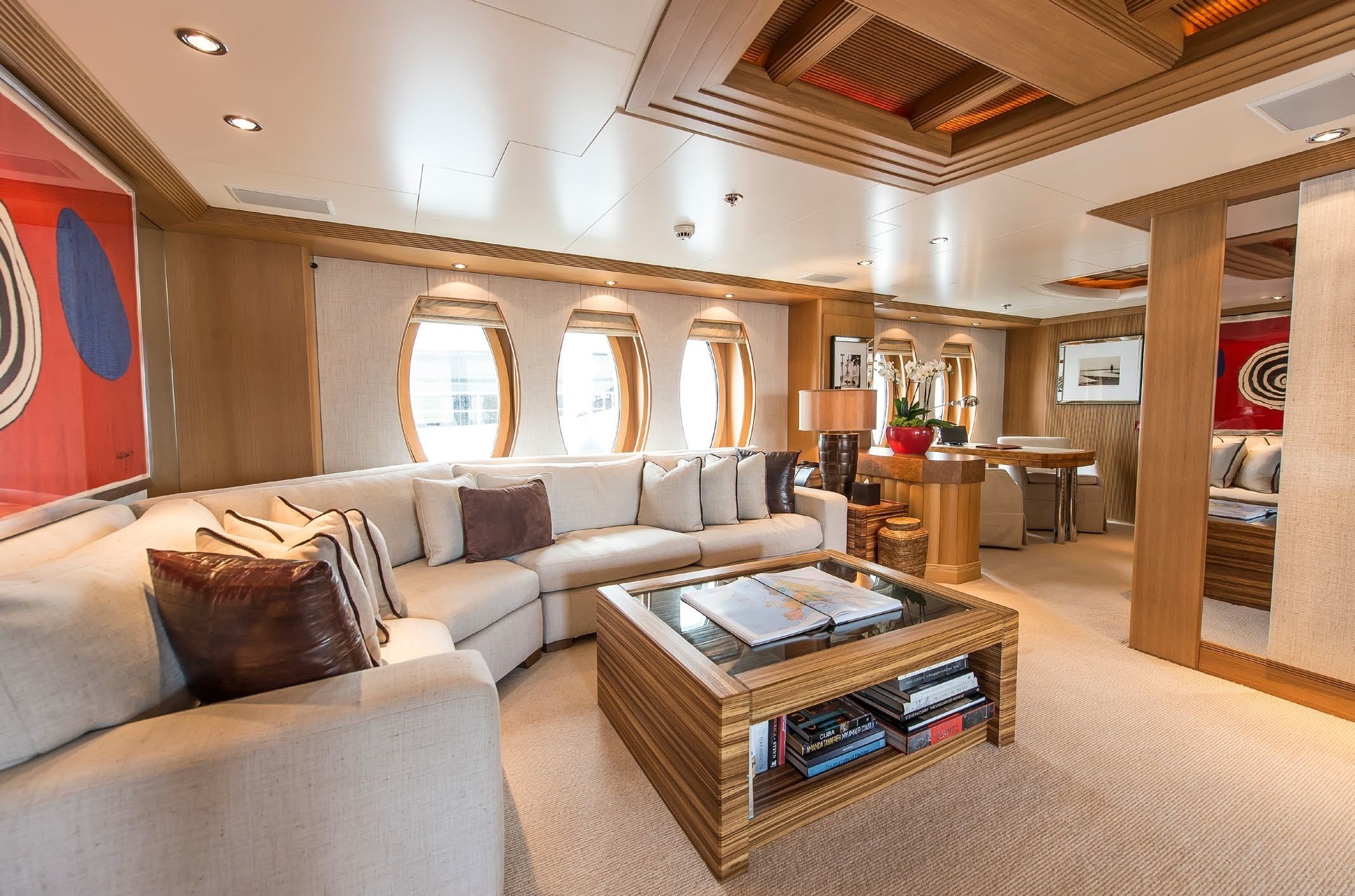 Amels yacht Seahorse intérieur