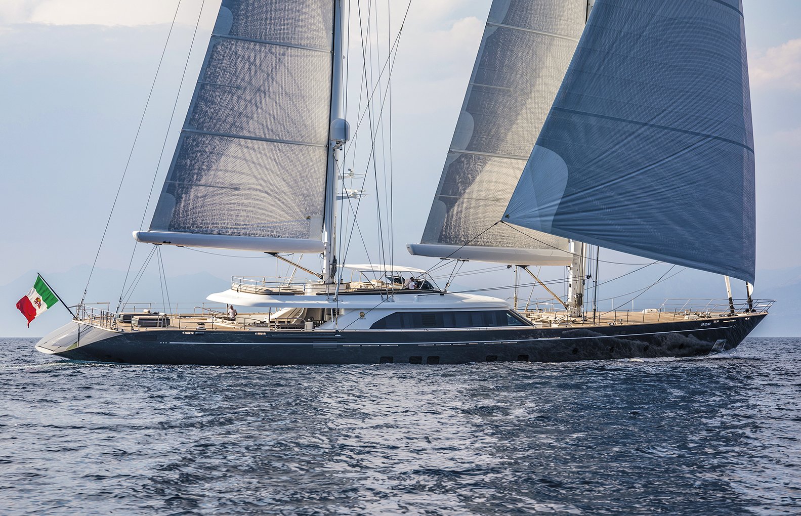 SEVEN Yacht • Perini Navi • 2017 • Owner Ennio Doris