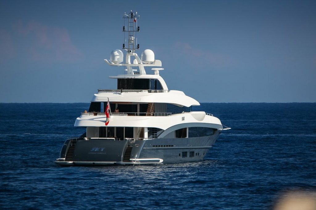 Sky yacht - 50,5m - Heesen - owner Igor Kesaev