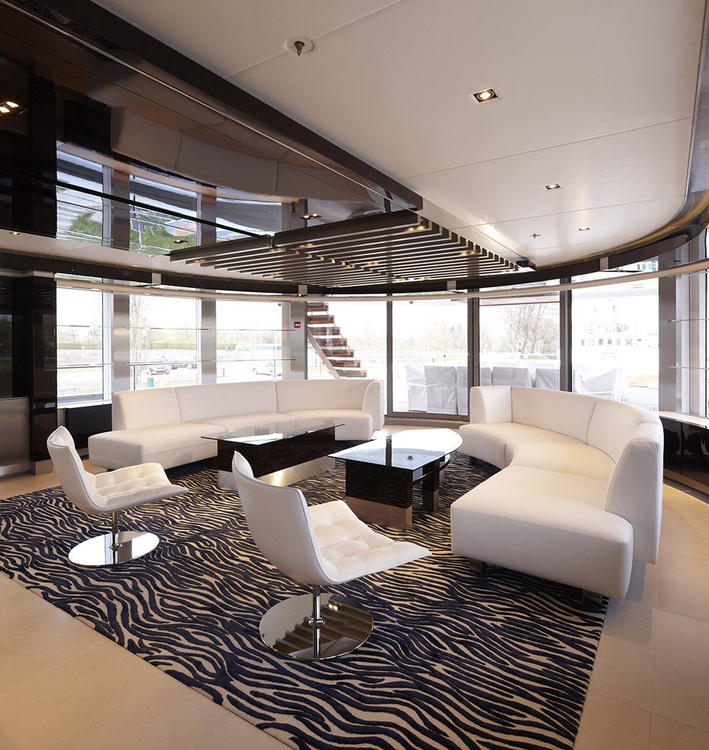 yacht Intérieur du ciel