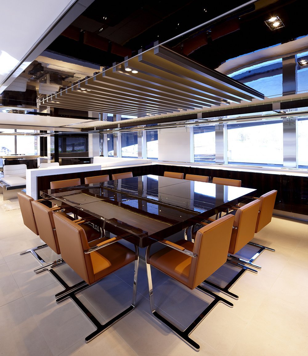 yacht Intérieur du ciel