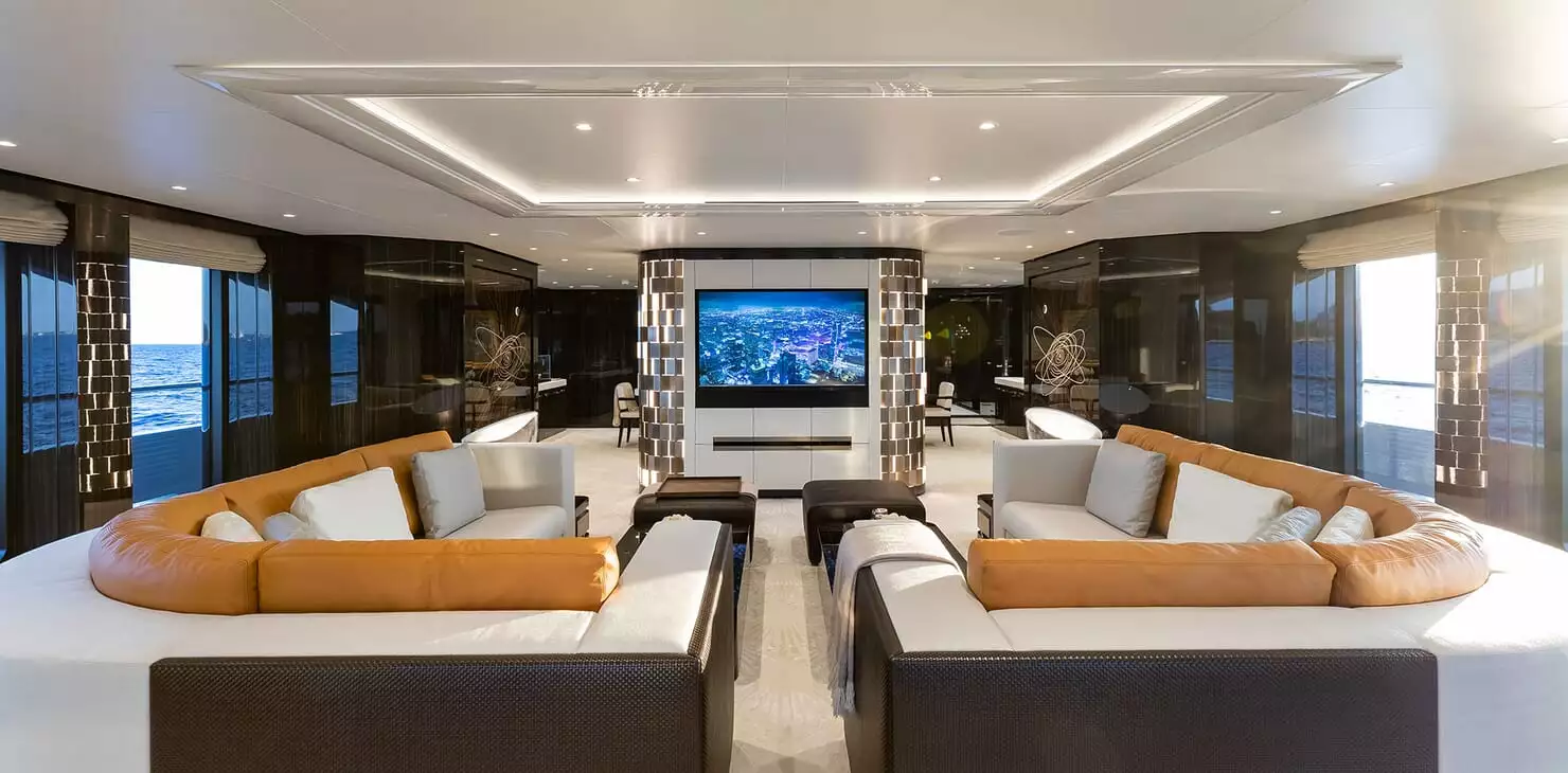 yacht STARLUST interior