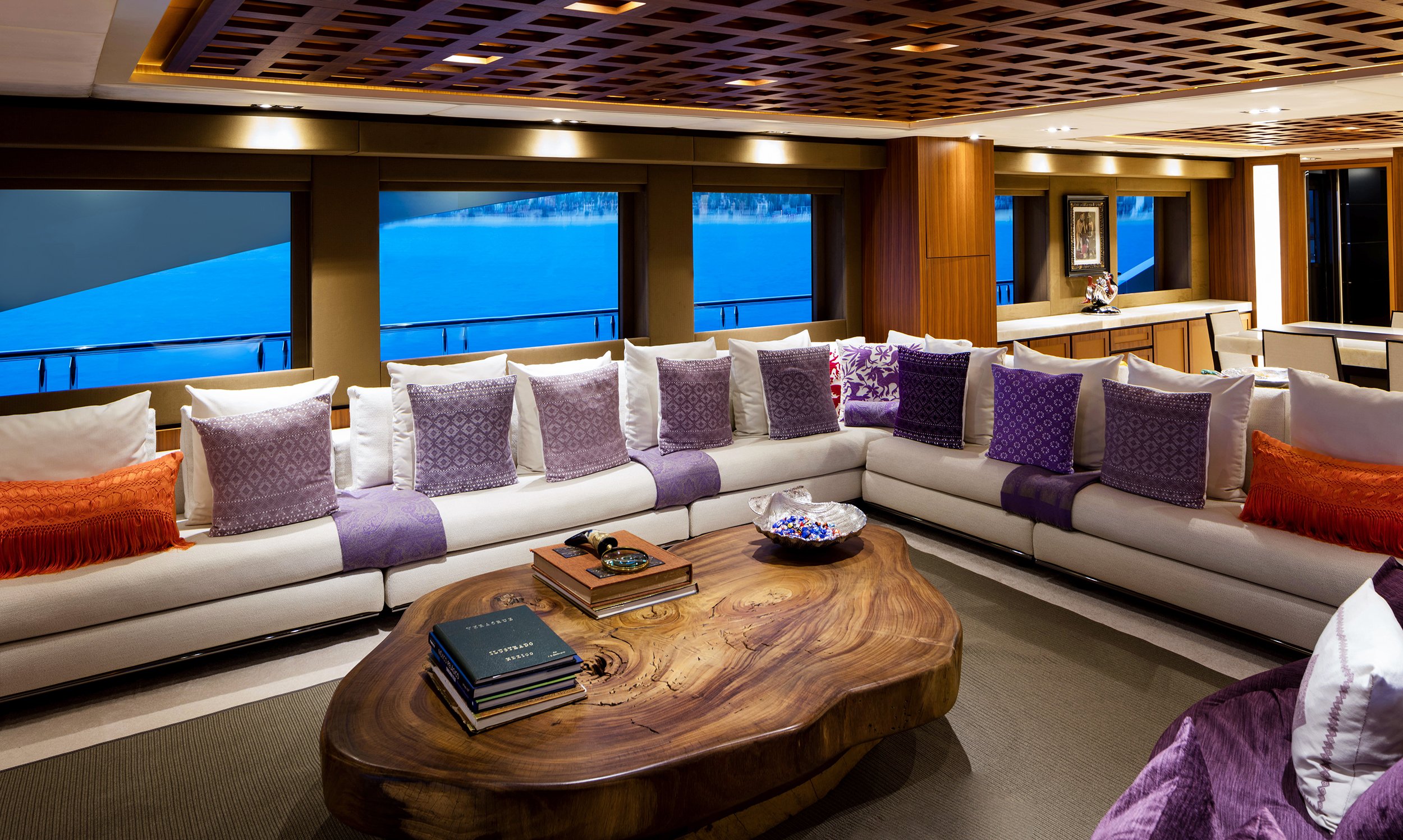 Trinity yacht Tsumat interior