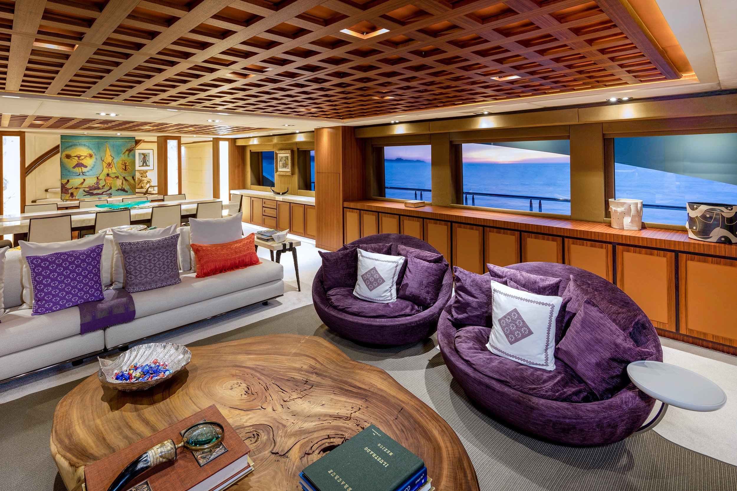 Trinity yacht Tsumat interior