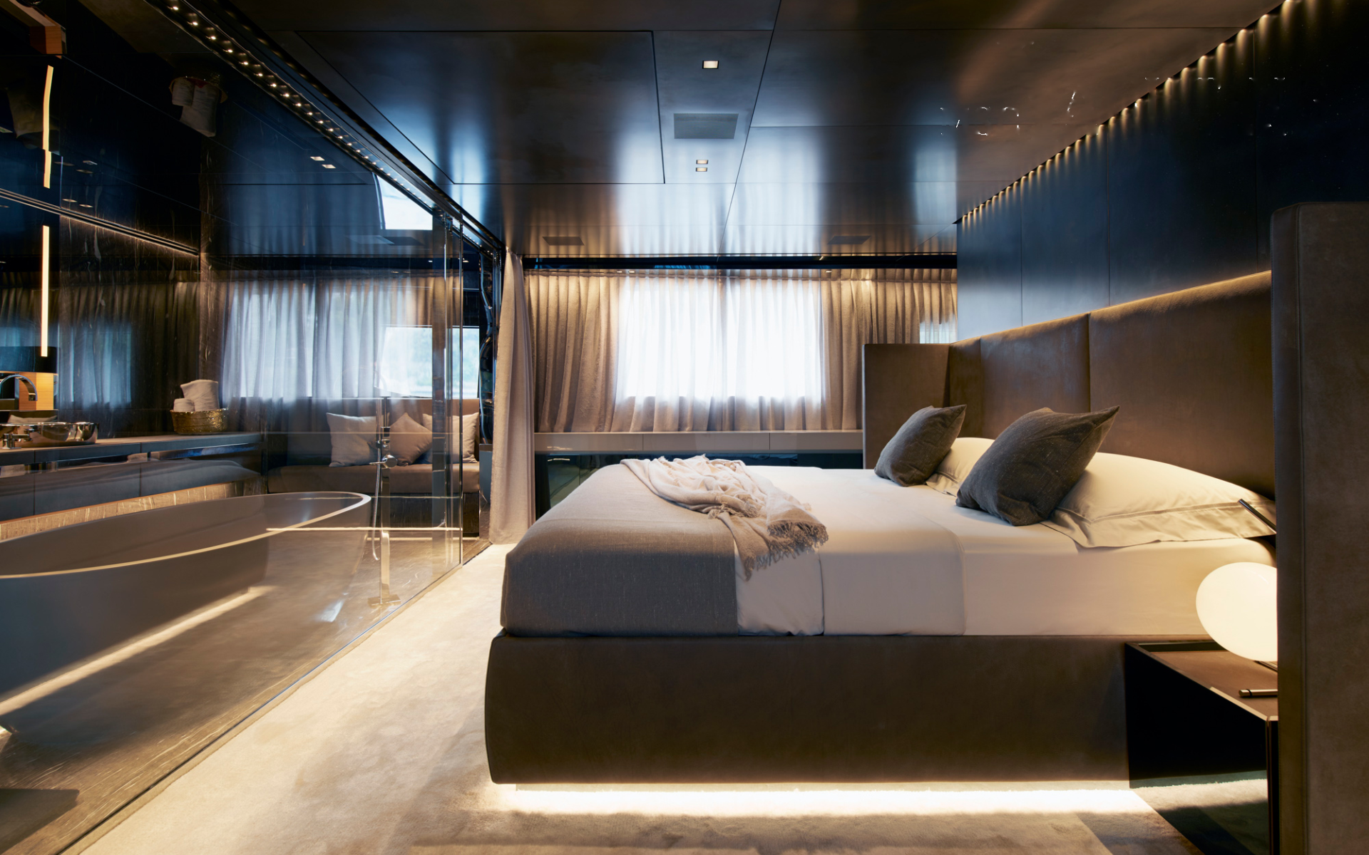 intérieur pour yacht Y4H 