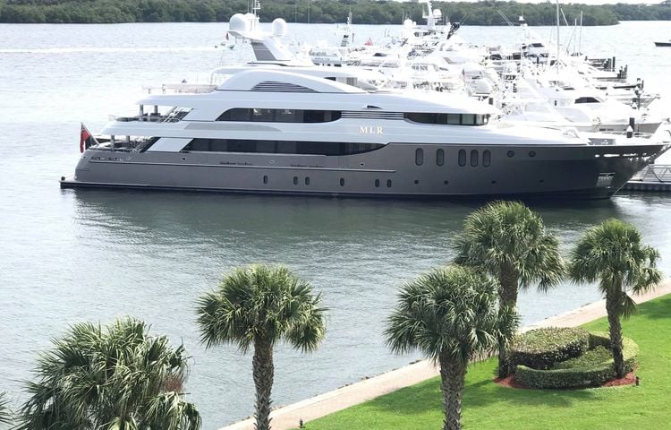 Steve van Andel's yacht MLR in North Palm Beach
