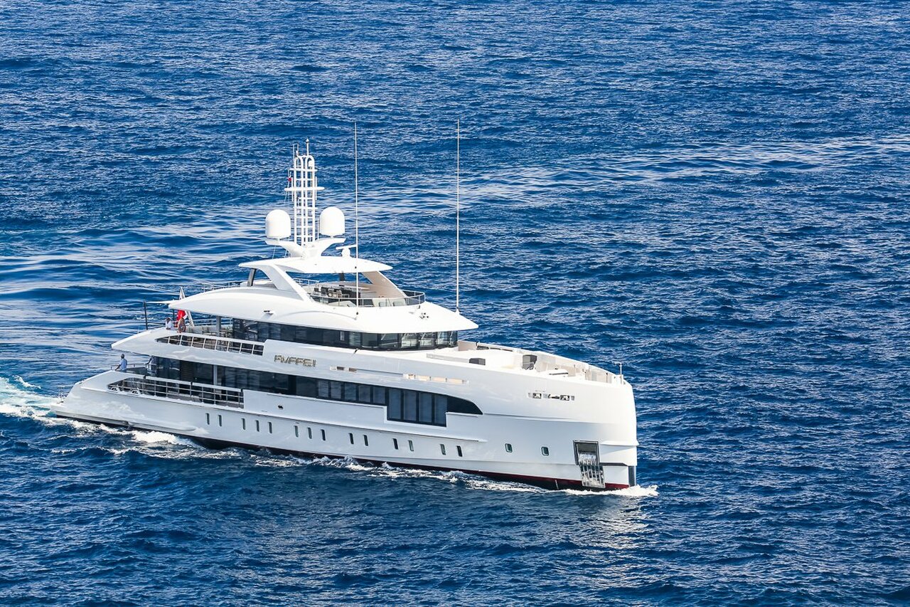 яхта Amare II – Heesen – 2020 – Ола Роллен 