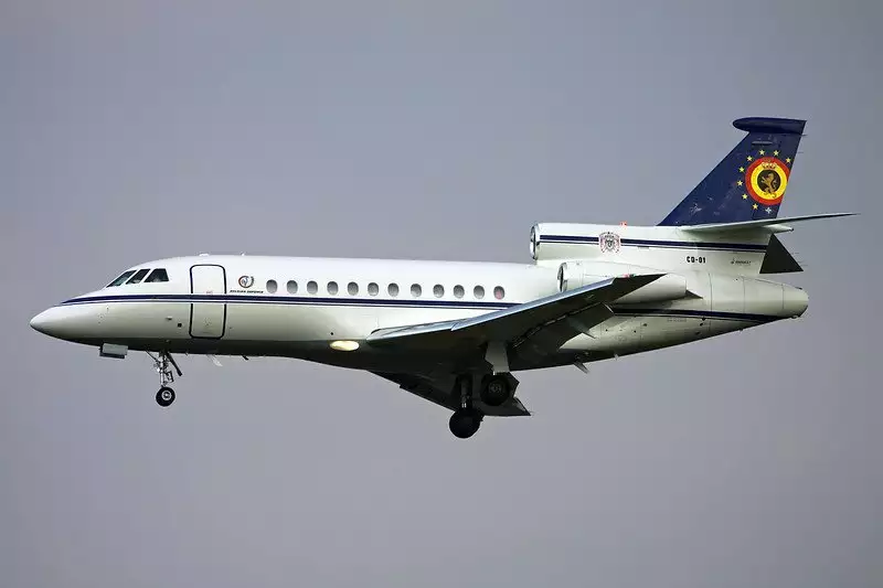 CD-01 Dassault Falcon 900B dell'aeronautica militare belga