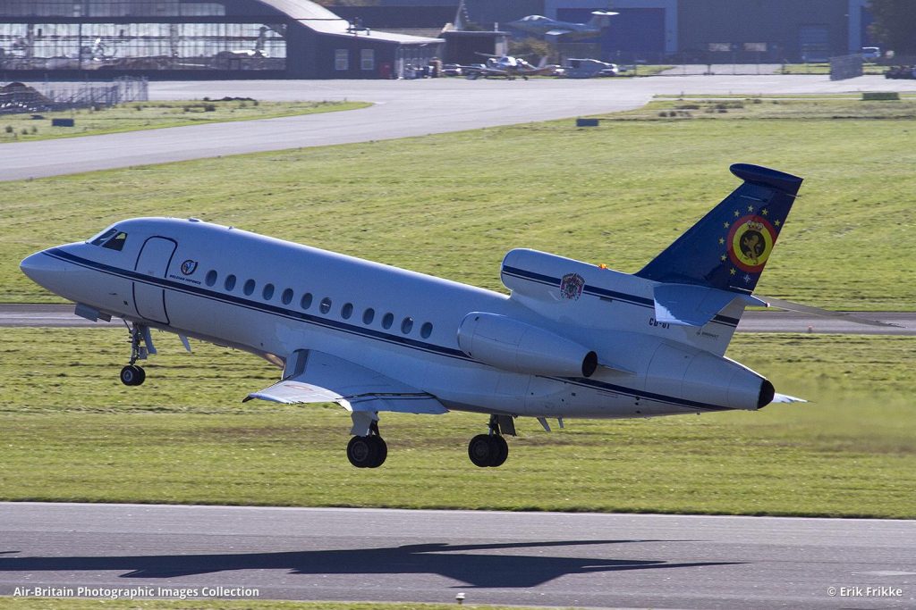 CD-01 Dassault Falcon 900B dell'aeronautica militare belga