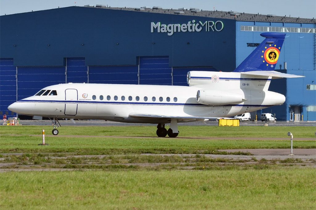 CD-01 Dassault Falcon 900B der belgischen Luftwaffe