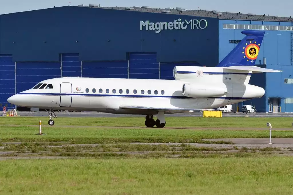 CD-01 Dassault Falcon 900B Belgische Luchtmacht