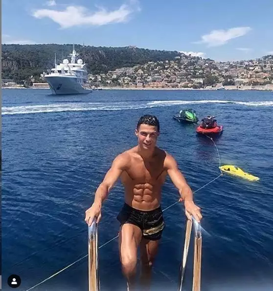 Cristiano Ronaldo yacht