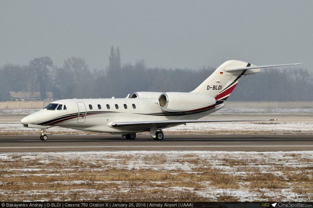 D-BLDI — Cessna 750 Citation X — Кирилл Миновалов