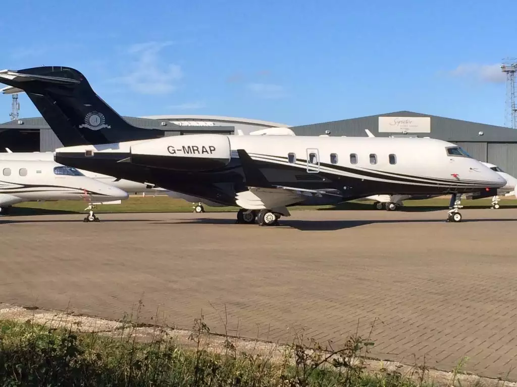 G-MRAP Bombardier Challenger Andreas Panayiotou