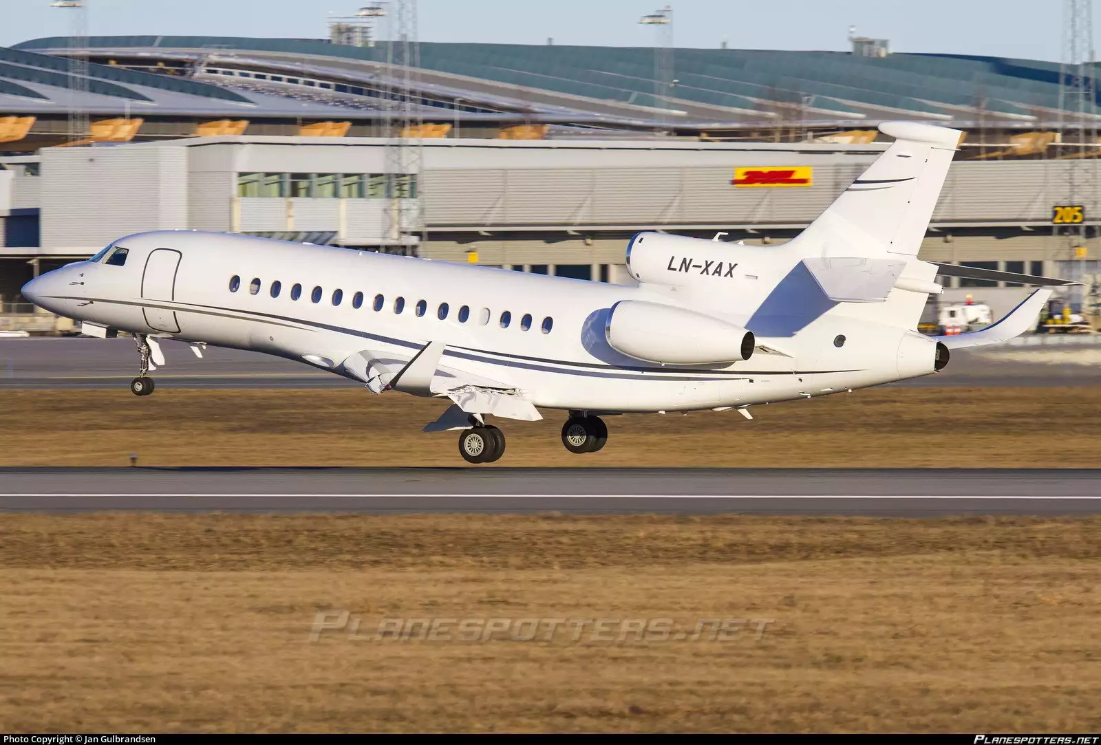 LN-XAX Falcon 8X Kjell Inge Rokke