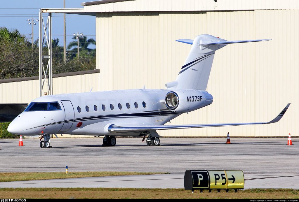 N137SF Gulfstream G280  Rob et Richard Sands