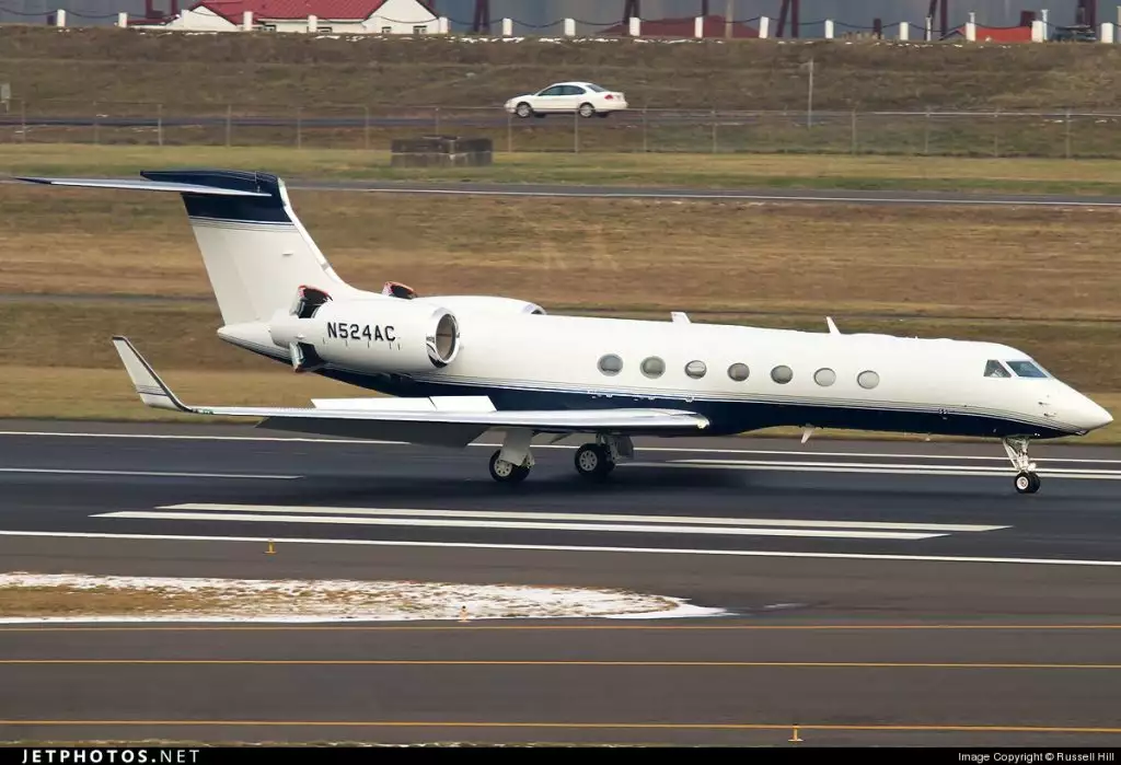 N524AC G550 ਸਟੀਵ ਵੈਨ ਐਂਡੇਲ