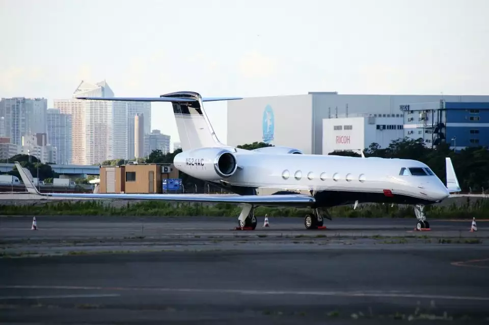 N524AC G550 Стив ван Андел