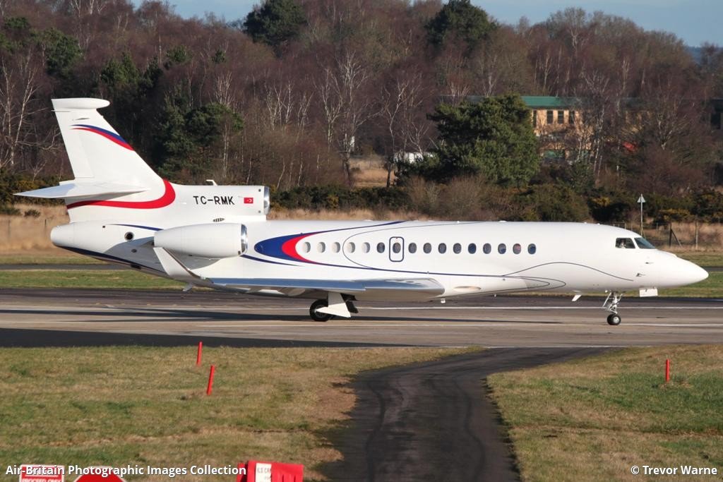 TC-RMK Dassault Falcon 8X Koc-Familie