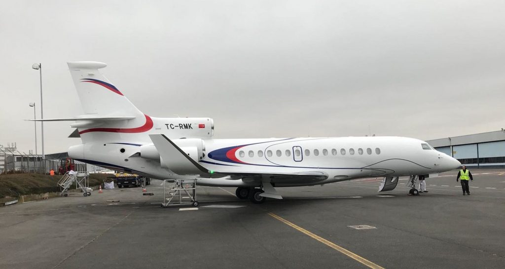 TC-RMK Dassault Falcon 8X Koc family