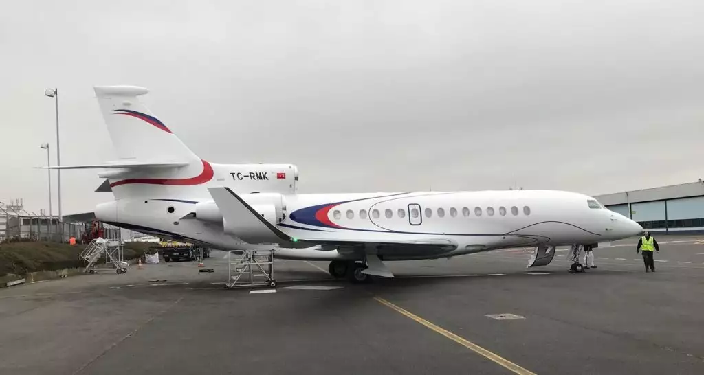 TC-RMK Dassault Falcon 8X Koc-Familie