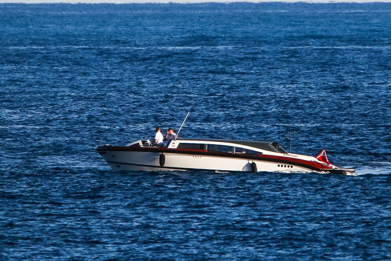 Tender à Amadea yacht (Appel d