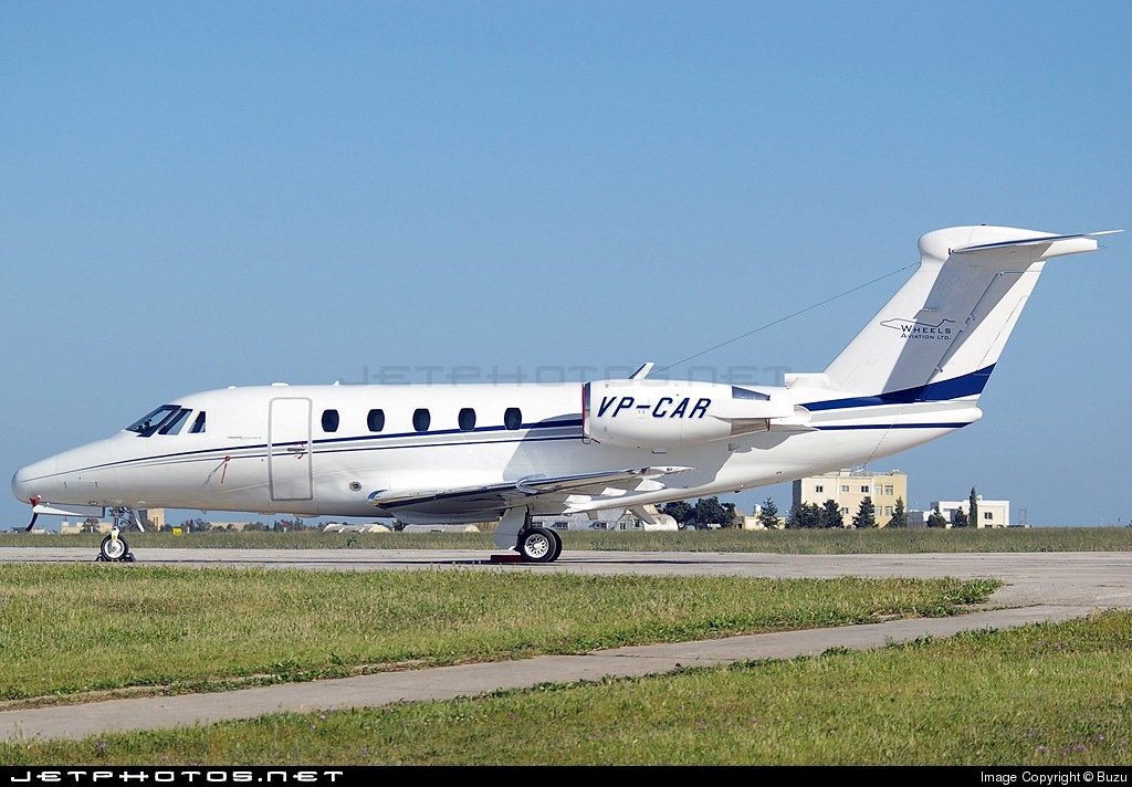 VP-CAR Cessna 650 Ральф Шмид 