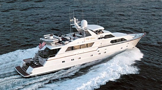 charter yacht SUMMER SPLENDOR – Broward – 1990