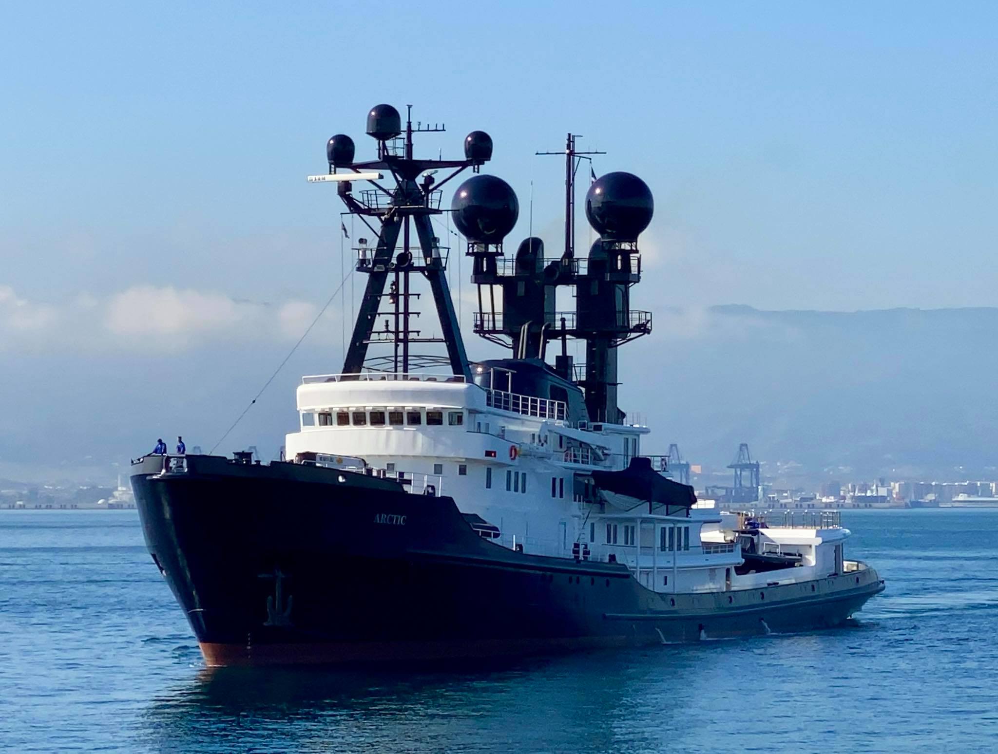 explorer yacht Arctic P – 88m – Gretel Packer