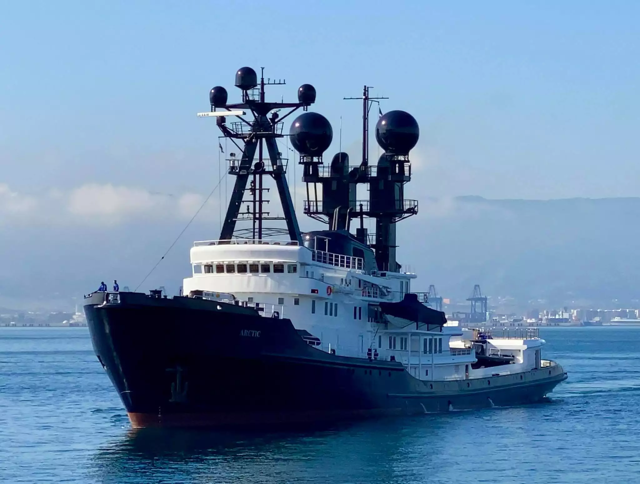 Explorer-Yacht Arctic P – 88 m – Gretel Packer