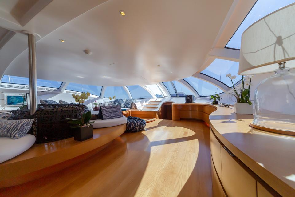 yacht Adastra interior 