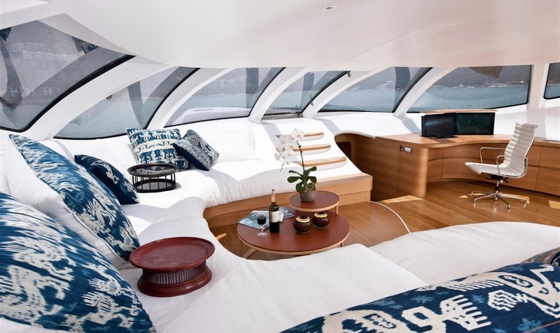 yacht Adastra interior 