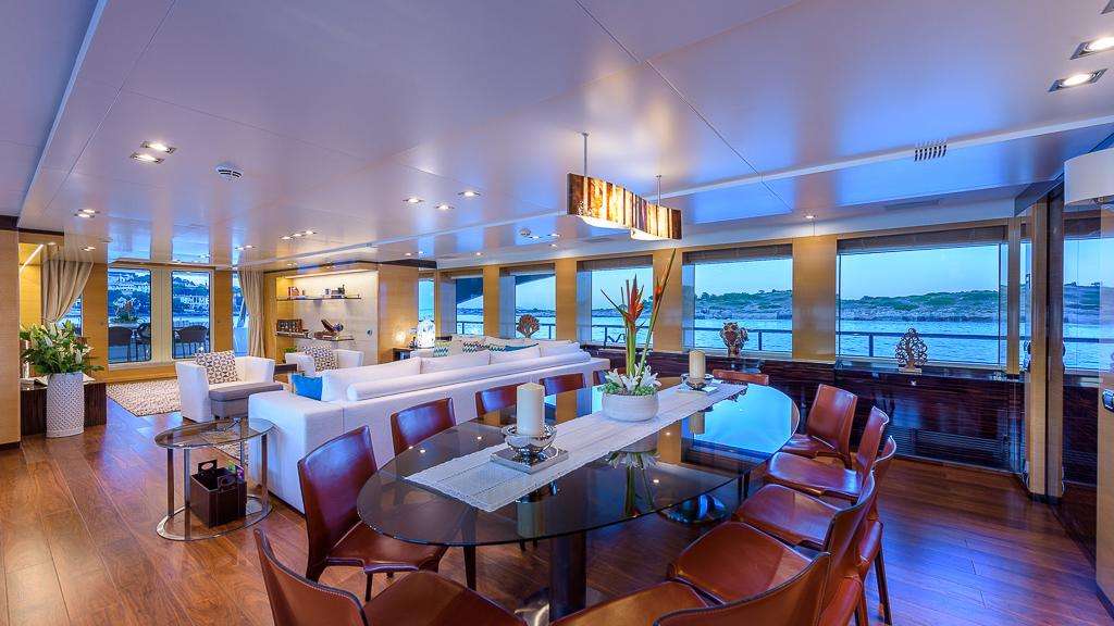 yacht Africa interior 