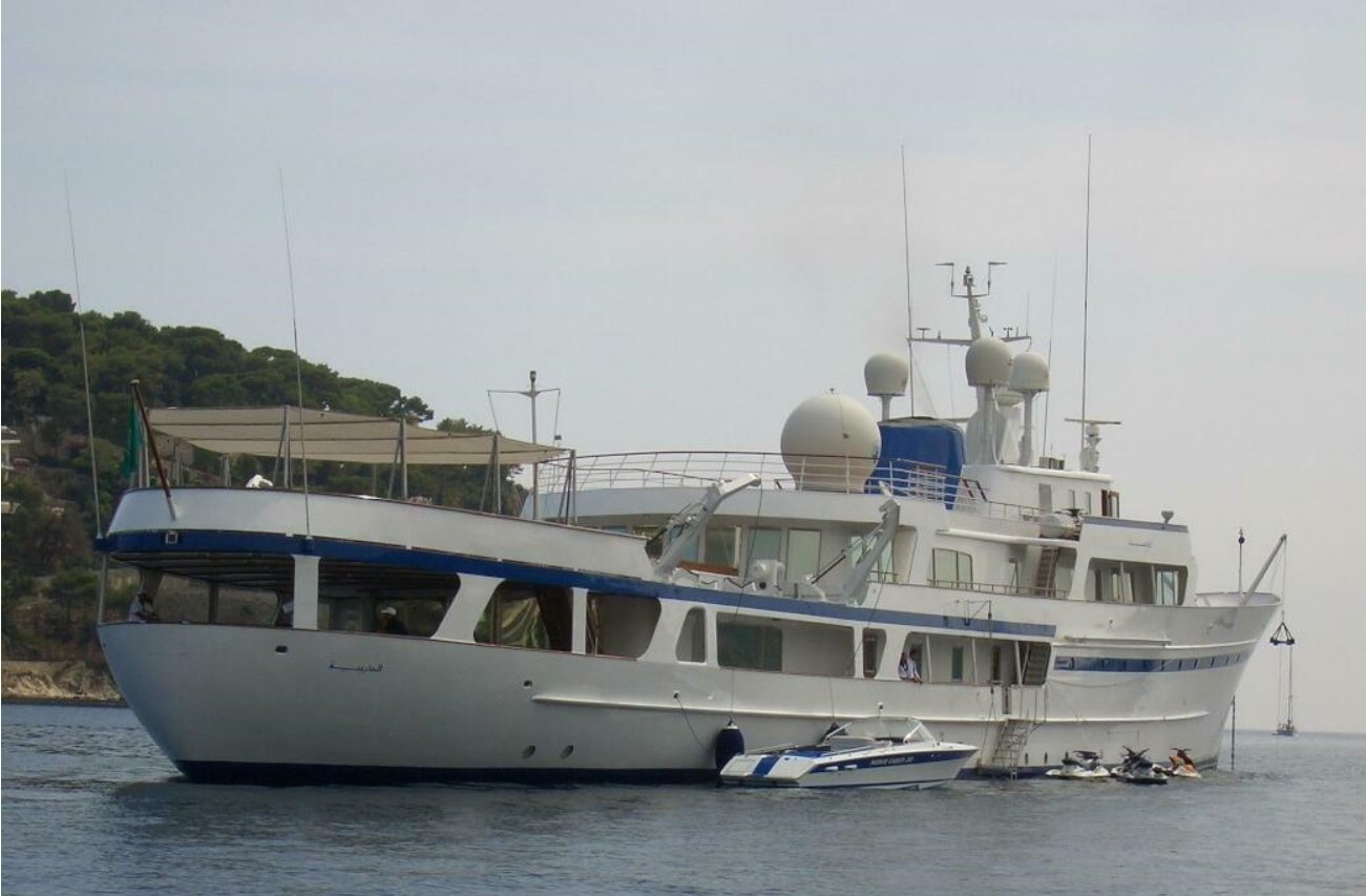 yacht Al Diriyah – Portarinfuse nazionali – 1960 – Ahmed Zaki Yamani